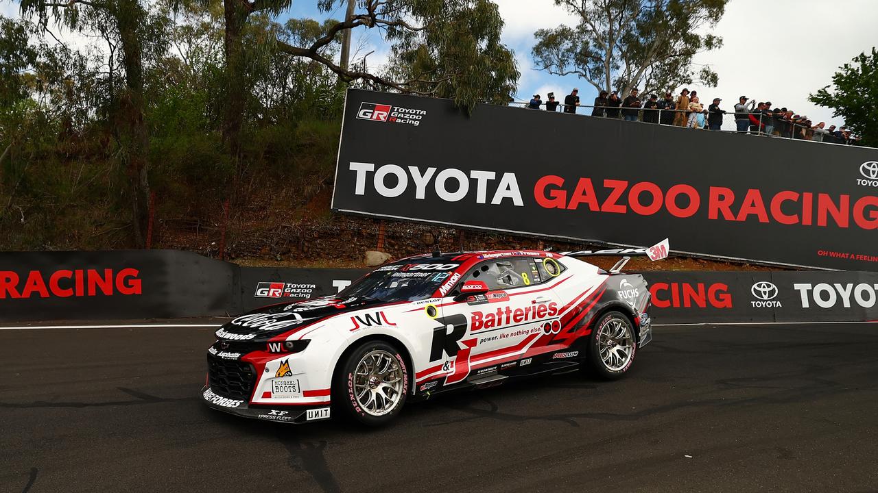 Declan Fraser drives the Brad Jones Racing Chevrolet Camaro. Photo by Morgan Hancock/Getty Images\