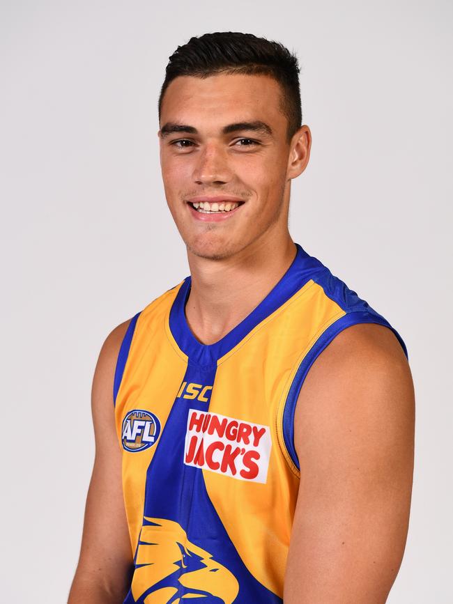 Patrick Bines was on the West Coast list in 2019. Picture: Daniel Carson/AFL Media