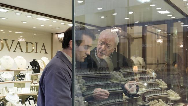 Charlie Cox and Michael Caine. Picture: StudioCanal Films