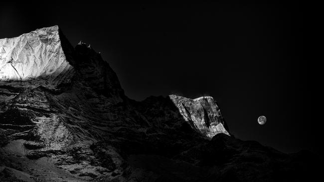 <b>SHOT DURING THE MAKING OF EVEREST</b> “When we shot the film Everest, about the 1996, disaster one of the locations was the village of Namche Bazaar. It was our first exposure to altitude after landing in Lukla and before shooting Memorial near EBC at over 5000m. Although only 3500m, on the first couple of days the trek just up the stairs would take more than an hour. By the end of it it was barely a 10-minute walk. You can never underestimate the hardships of working in a high altitude environment. As you can see dawn is just stunning and one of the things I love most about my work is being taken to all these incredible locations. I try to hike and explore every day we have free and sometimes we even get to do it during our work day, I can’t even begin to tell you some of the things we have discovered. While photographing film sets is my work life landscapes are my hobby. I have one motto for my work and that’s ‘Make the job work for you, don’t work for the job’. I think it’s why I am still in love with being on film sets.”