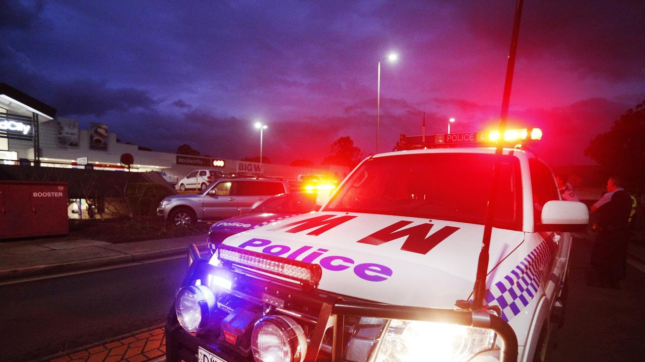 Police Incident at Tweed Heads involving multiple stolen cars. Photo: Scott Powick Daily News