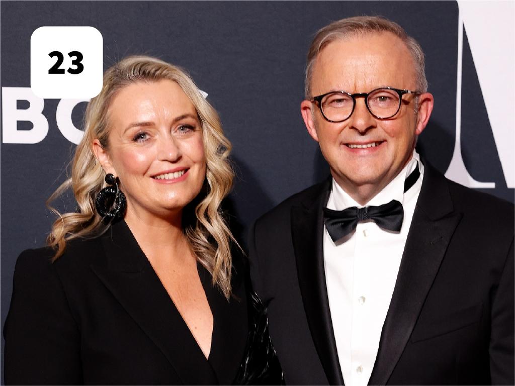 Jodie Haydon with Anthony Albanese.