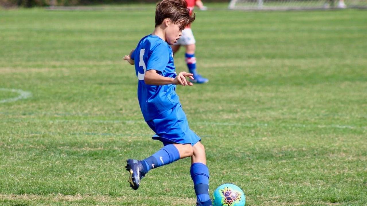 Action from the Gold Coast Premier Invitational football tournament. Pic: Supplied