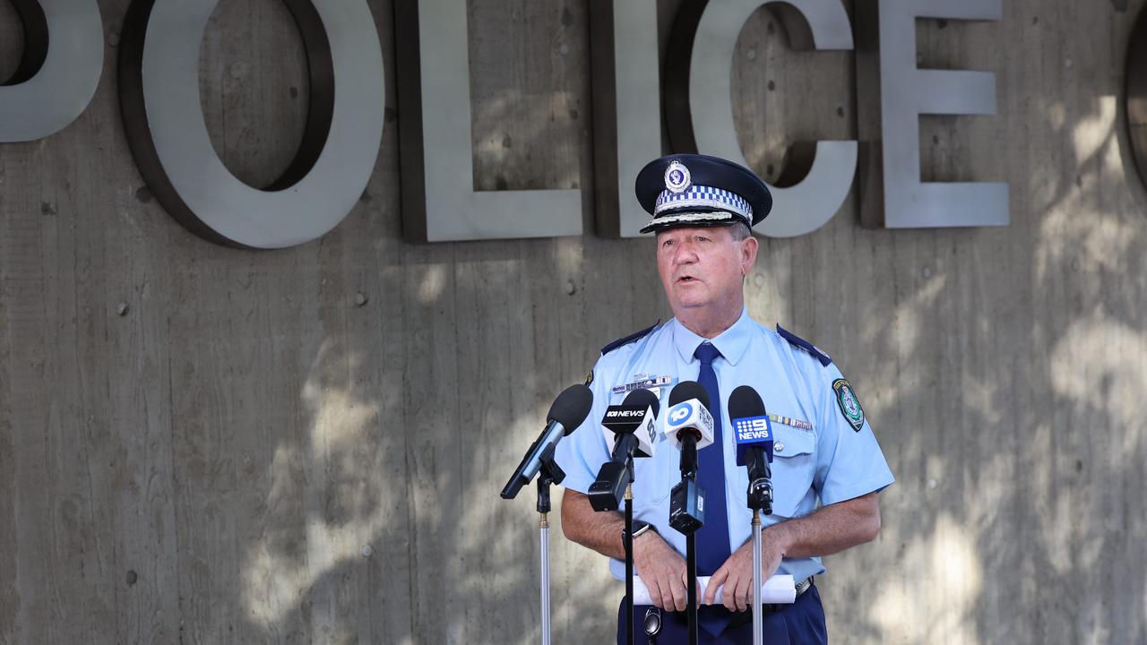 Assistant Commissioner Anthony Cooke said NSW officers are liaising with Queensland authorities about Cauchi. Picture: NCA NewsWire / Rohan Kelly