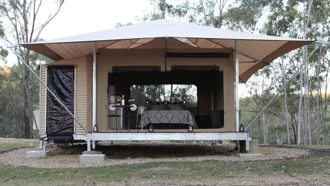 Ketchups Bank Glamping at Boonah. File picture