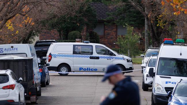 A man’s body has been located at a home in Sydney’s northwest. Picture: NewsWire / Max Mason-Hubers