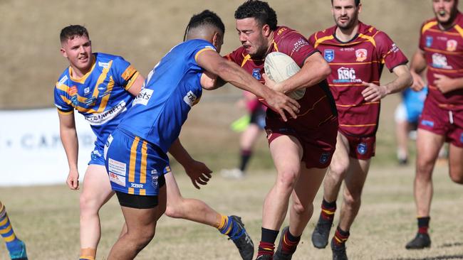 Cooper Nairn for Thirlmere Roosters. Picture: Steve Montgomery