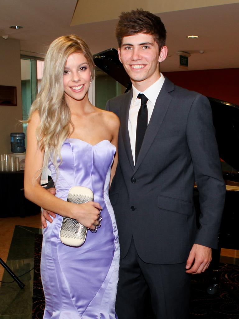 Darcy Goryan and Thomas Coach at the 2013 Our Lady of the Sacred Heart Catholic College formal. Picture: NT NEWS