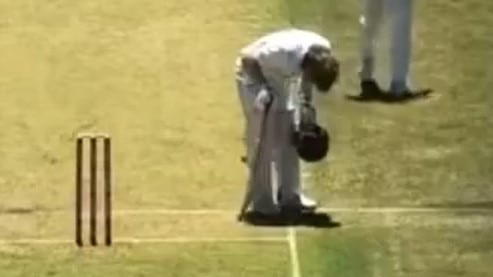 Will Pucovski after taking a blow to the helmet batting for a Victorian second XI