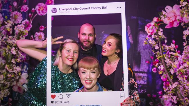 Liverpool Council's annual charity ball was held at the William Inglis Hotel in Warwick Farm.