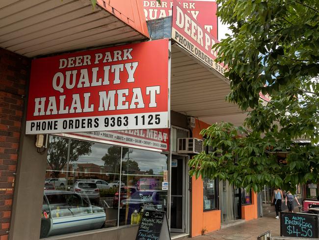 The shop is on a strip in Deer Park. Picture: Mark Dadswell