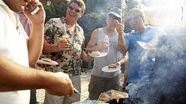 The family barbecue is no longer safe as the pollies begin to prowl for media opportunities. Picture: Christopher Robbins