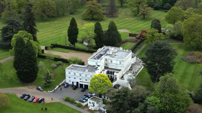 The Royal Lodge is a 30-room mansion. Picture: The Mega Agency/The Times