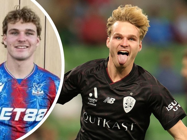 Rylan Brownlie has signed for Crystal Palace, six months after being dropped by the Roar.