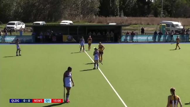 REPLAY: National U15's Girls Hockey Championships - NSW State vs QLD Gold