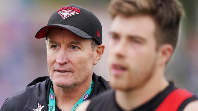 Bombers head coach John Worsfold’s family moved back to Perth in 2017. Picture: AAP