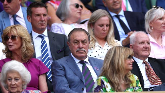 John Newcombe says he will proudly celebrate Australia Day Picture: Clive Brunskill/Getty Images