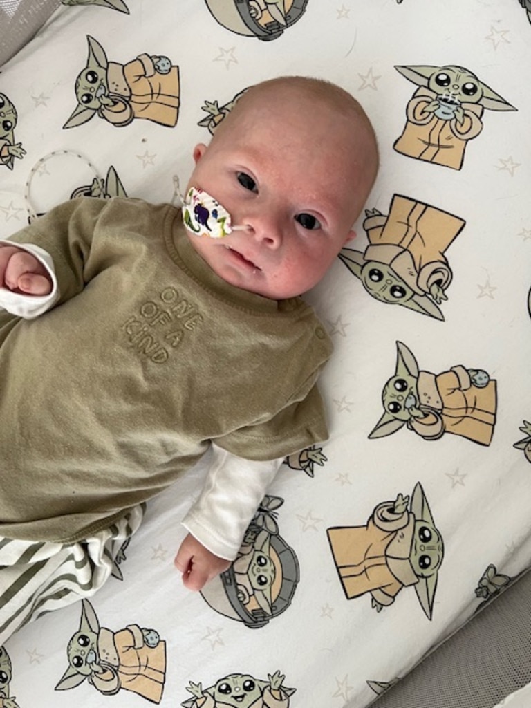 He will undergo open heart surgery at the Royal Children’s Hospital in Melbourne. Picture: Supplied by family