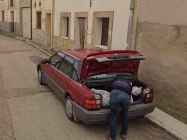 The image from a tiny Spanish village that led to two people being arrested on suspicion of murder