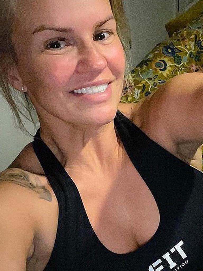 The star admitted she was “really nervous” about the surgery. Picture: kerrykatona7/Instagram
