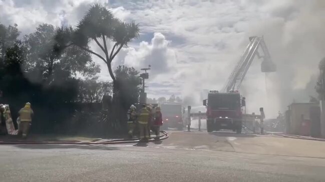 Coolum Beach fire