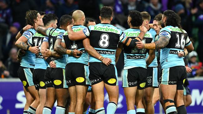 The Sharks have all the talent in the world to snap their losing streak in finals. Picture: Quinn Rooney/Getty Images