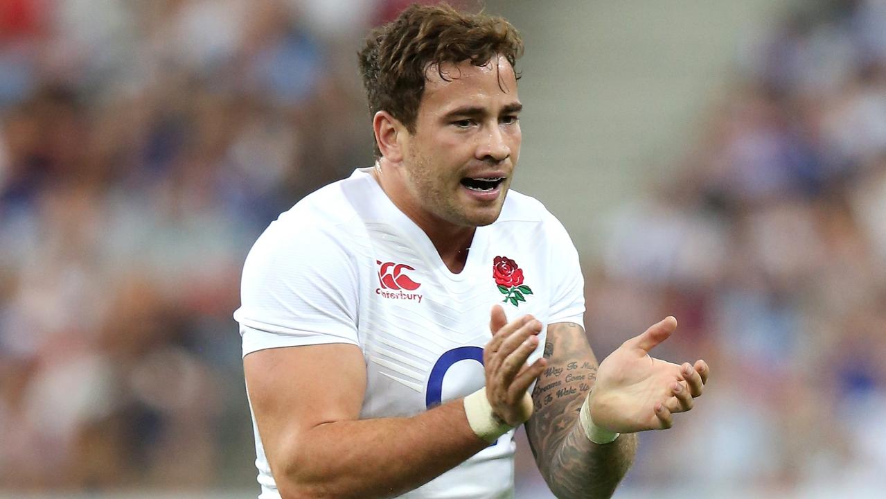 Unwanted England star Danny Cipriani at the Stade de France.