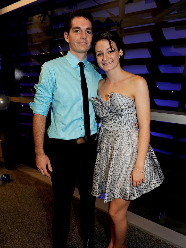 Justin McKey and Claire Rankin at the 2009 Casuarina Senior College formal. Picture: NT NEWS