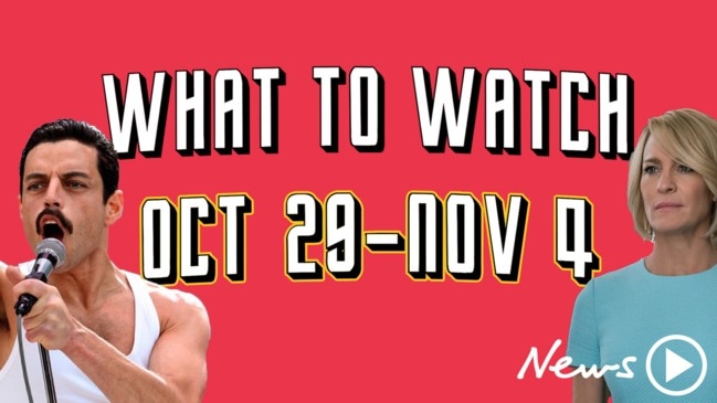 What To Watch: October 29-Nov 4 - Streaming, TV & In Cinemas