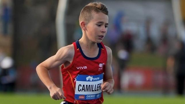 SA athlete Charlie Camilleri in action on the track. Picture: Supplied