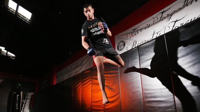 UFC fighter Alex Gorgees. Picture: Richard Dobson