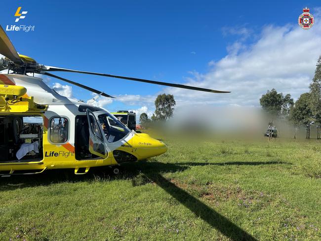 Teen injured after hitting metal post in motorbike crash