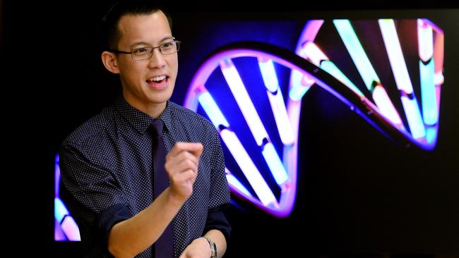 Former Cherrybrook Technology High School maths teacher Eddie Woo. Picture: Mark Brake