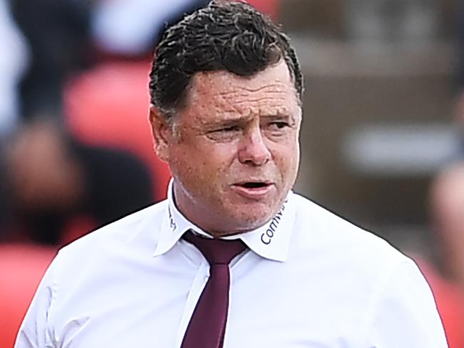 ADELAIDE, AUSTRALIA - JANUARY 03: Carl Veart  coach of Adelaide United  during the A-League match between Adelaide United and Melbourne City at Coopers Stadium, on January 03, 2021, in Adelaide, Australia. (Photo by Mark Brake/Getty Images)