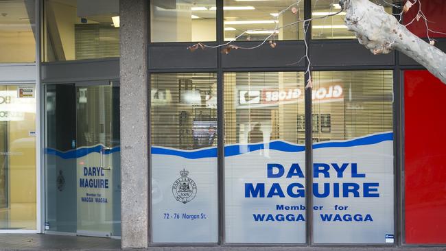 Maguire said it is “business as usual” for the Wagga Wagga electorate office.