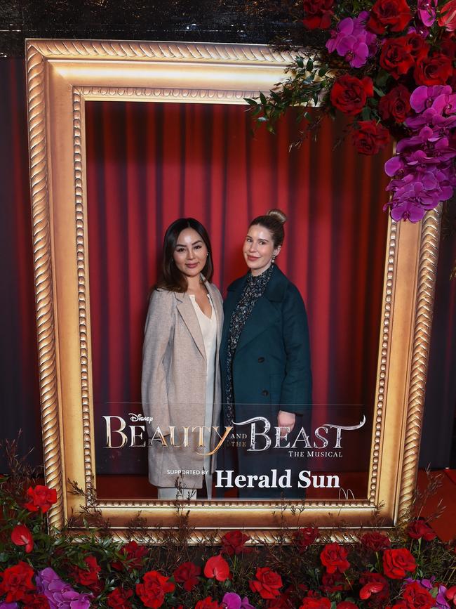 Opening night: Beauty and The Beast at Her Majestys Theatre, Melbourne. Picture: Josie Hayden