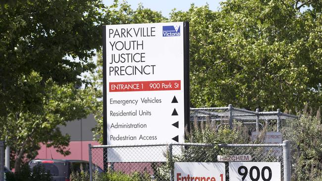 Parkville Youth Justice Precinct the day after riots last night.