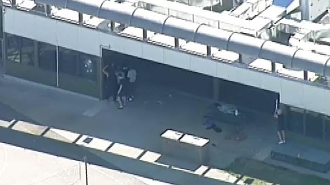 Six offenders are involved in the incident, according to the Department of Health and Human Services. Picture: Nine News