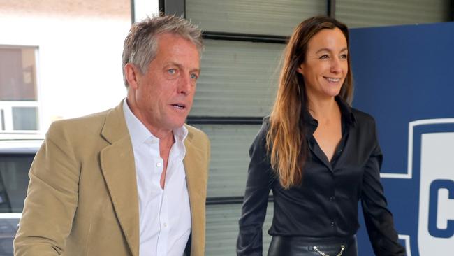 Hugh Grant slams ‘misogynist’ comments about wife Anna Eberstein