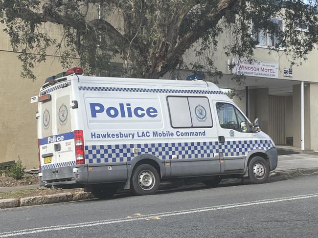 Police are at the Windsor Terrace Motel  in Sydney's west today after an alleged assault that has left one person fighting for life.