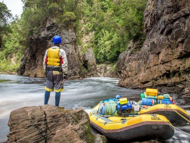 You don’t need to head to New Zealand for an adrenaline rush - check out Tasmania’s Franklin River. Picture: Tasmanian Expeditions