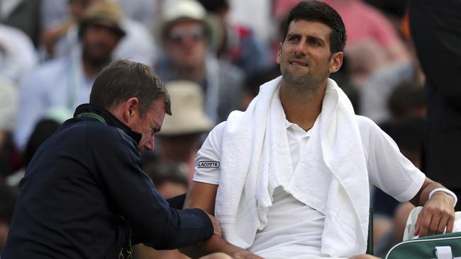 Serbia's Novak Djokovic will miss the US hardcourt season as he deals with an elbow injury.