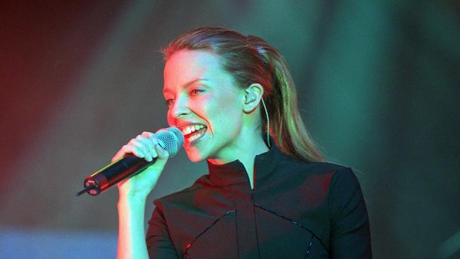 Kylie Minogue at Thebarton Theatre.