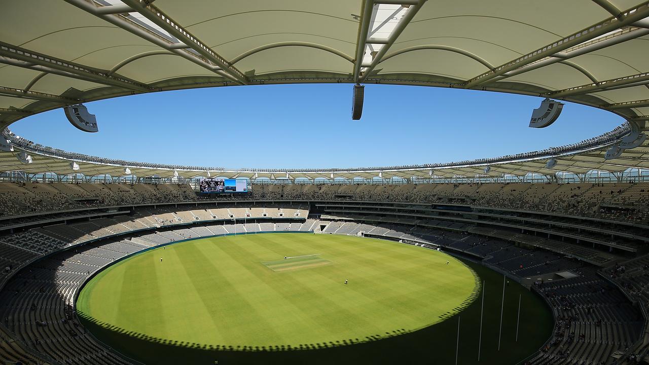 Inside Optus Stadium where the two WA teams play home games. Picture: Paul Kane