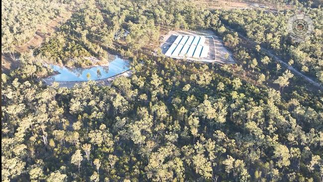 Police allege a crime syndicate is using remote Queensland properties to grow cannabis. Picture: Queensland Police