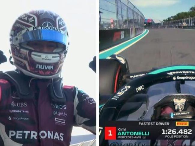 Kimi pips Oscar to take 1st pole