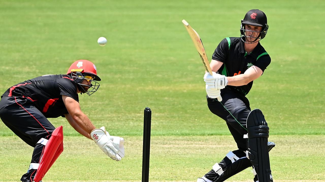 James Seymour was batting for the Stars in a warm-up game a week ago before signing with the Renegades for BBL11. Picture: Quinn Rooney/Getty Images