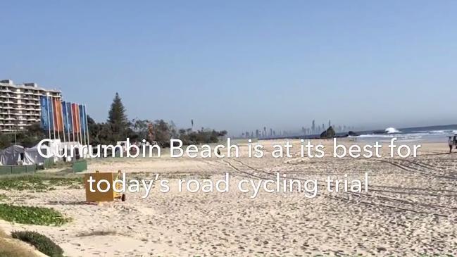 Currumbin Beach cycling Commonwealth Games Gold Coast