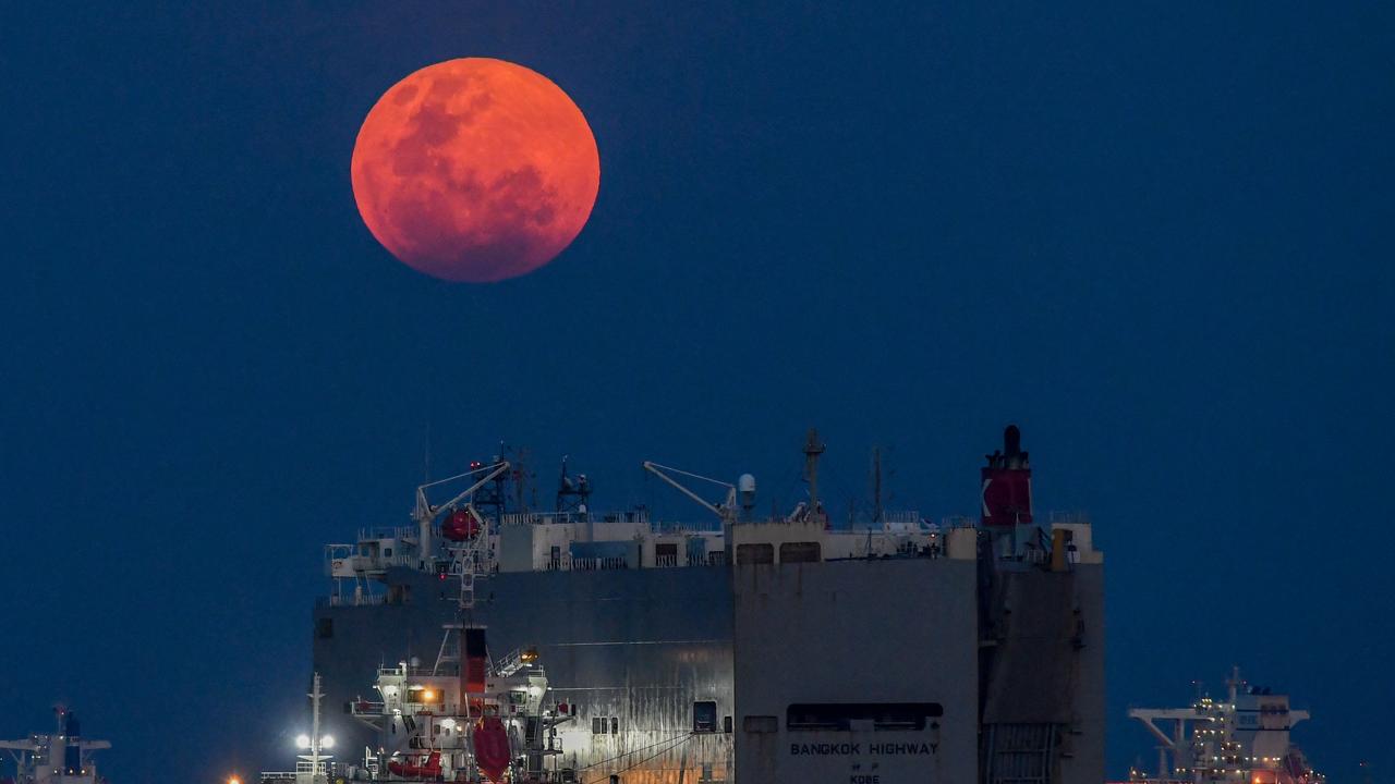 Time moves differently on Earth than is does on the moon. Picture: Roslan Rahman /AFP