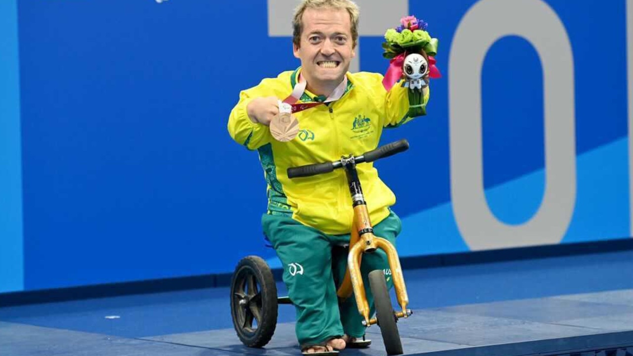 The Paralympian captured the hearts of a nation at the Tokyo games with his infectious positivity. Picture: Supplied